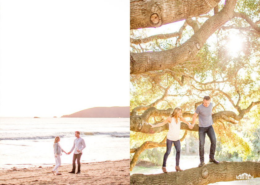 Sunny California Engagement Shoot by Photographer Mike Larson