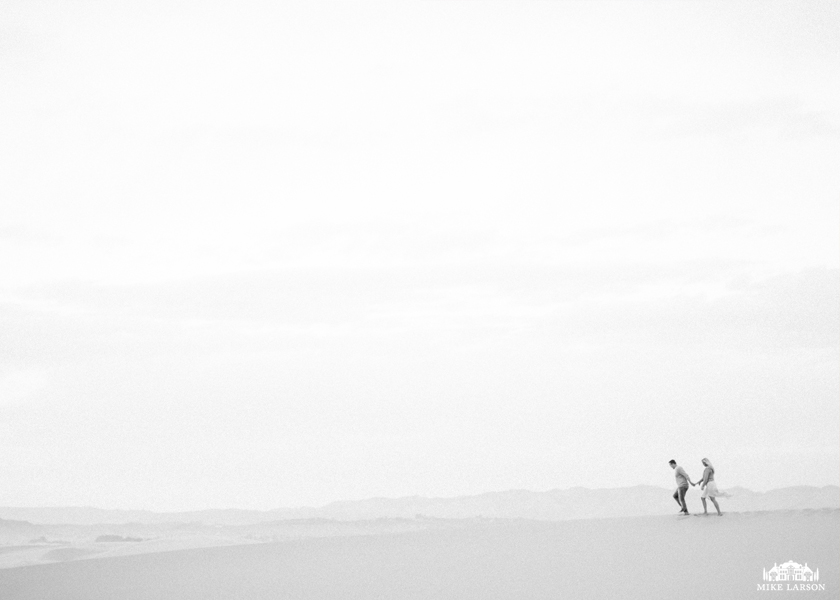 California Engagement Photo Shoot at the beach by Photographer Mike Larson