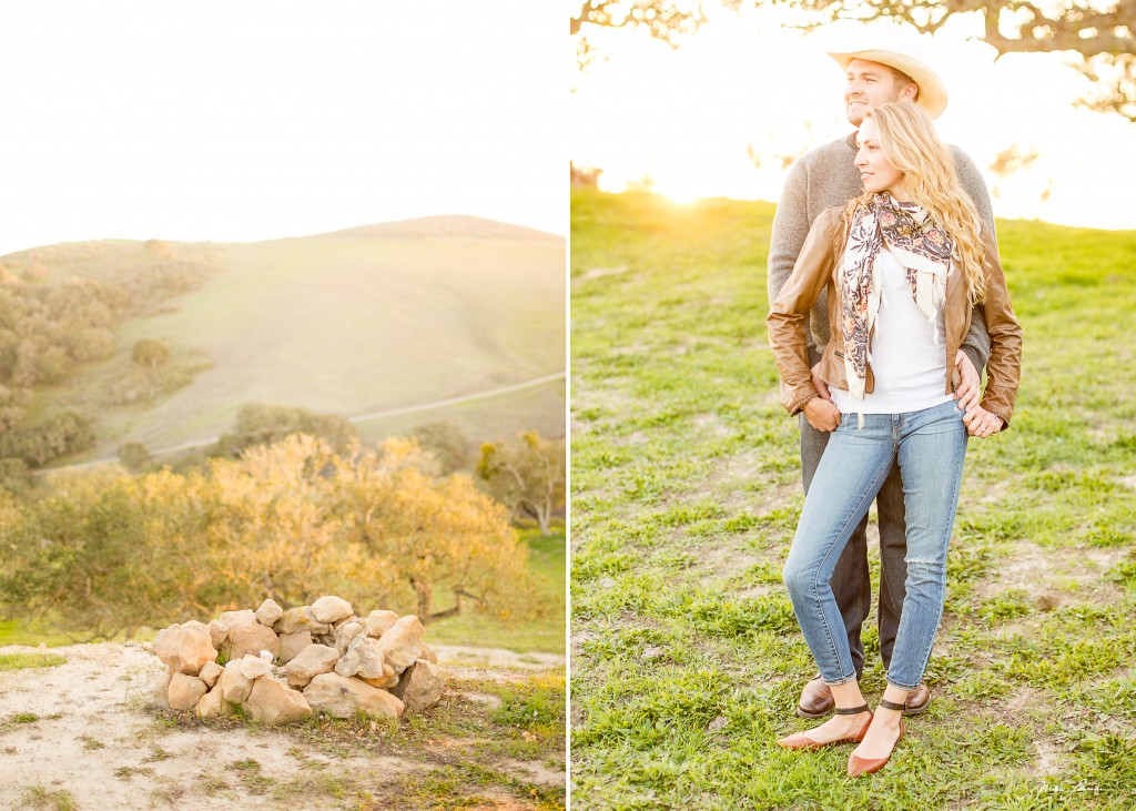 Spring Engagement Shoot by Mike Larson in Santa Ynez