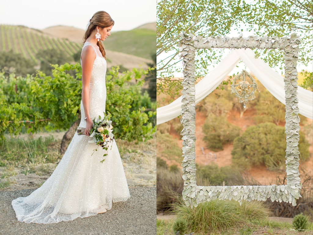 Garden Wedding Inspiration Shoot by Photographer Mike Larson