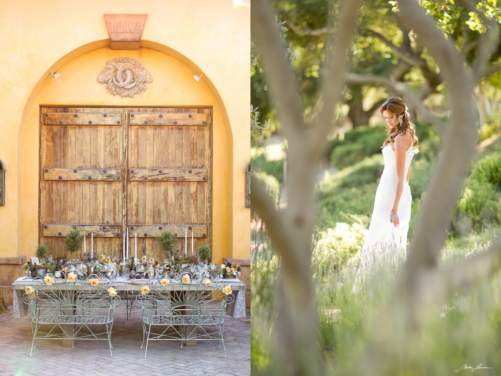 Garden Wedding Inspiration Shoot by Photographer Mike Larson