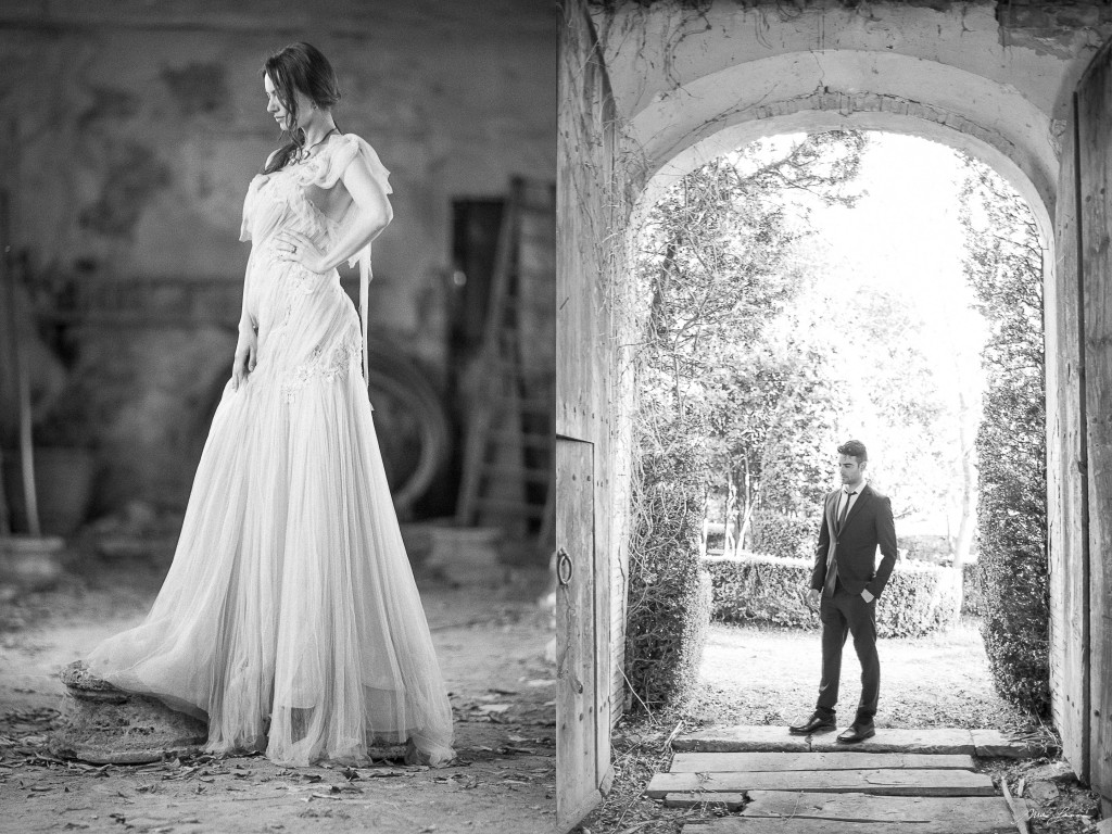 Photographer Mike Larson Photo Shoot in Italy at a Private Estate